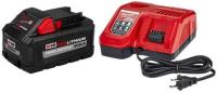 Purchase Top-Quality M18™ Redlithium™ High Output™ 18 V Li-ion 8.0 Ah Battery and Wall Battery Charger by MILWAUKEE - 48-59-1880 pa2