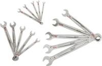 Purchase Top-Quality MAXBITE™ 15-piece 1/4" to 1" 12-Point Angled Head Combination Wrench Set by MILWAUKEE - 48-22-9415 pa1