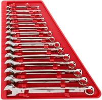 MAXBITE™ 15-piece 1/4" to 1" 12-Point Angled Head Combination Wrench Set 48-22-9415