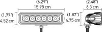 Purchase Top-Quality Mini Light Bar by HELLA - 357203011 pa12