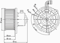 New Blower Motor With Wheel