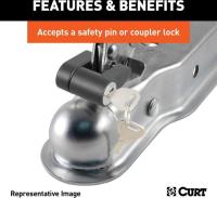 Posi-Lock Coupler by CURT MANUFACTURING