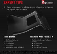 Purchase Top-Quality Rear Bumper Retainer Support - MA1142100 pa3