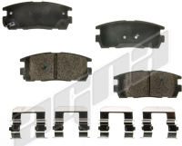 Rear Ceramic Pads