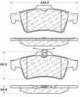 Rear Ceramic Pads