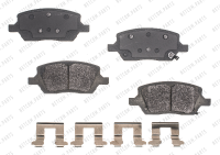 Rear Semi Metallic Pads