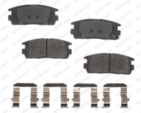 Rear Semi Metallic Pads