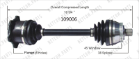 Right New CV Complete Assembly by WORLDPARTS