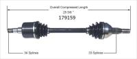 Right New CV Complete Assembly 179159