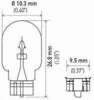 Seat Belt Warning Light (Pack of 10)
