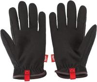 Purchase Top-Quality XX-Large Free-Flex Black/Red Synthetic Leather Mechanics Gloves by MILWAUKEE - 48-22-8714 pa1