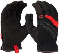 Purchase Top-Quality XX-Large Free-Flex Black/Red Synthetic Leather Mechanics Gloves by MILWAUKEE - 48-22-8714 pa2